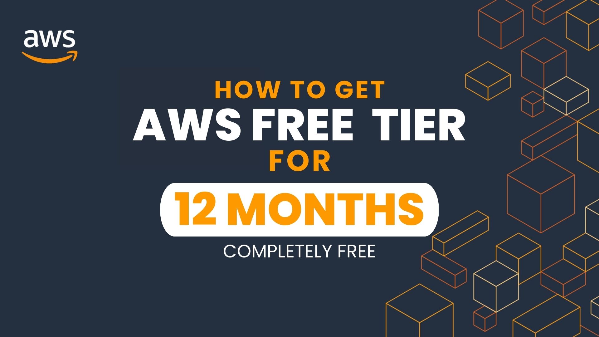 How to get AWS Free Tier for One Whole Year