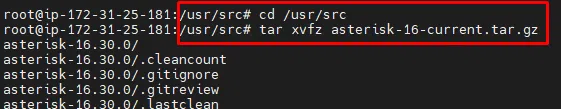 10-Unzip-Asterisk-Source-file -