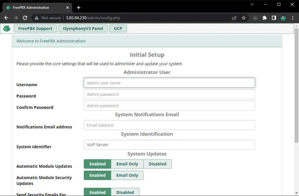 24-Go-to-your-newly-installed-FreePBX -