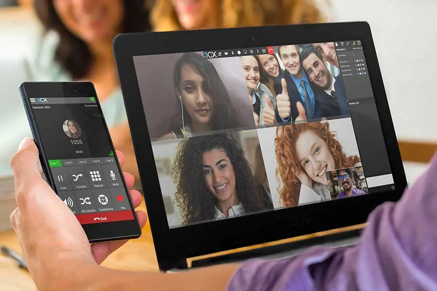 roosho-3cx-video-conference-voip-unified-communications-ucc-partnet-web-meeting - Meet over video conferencing with 250 participants using 3cx phone system, it’s free!