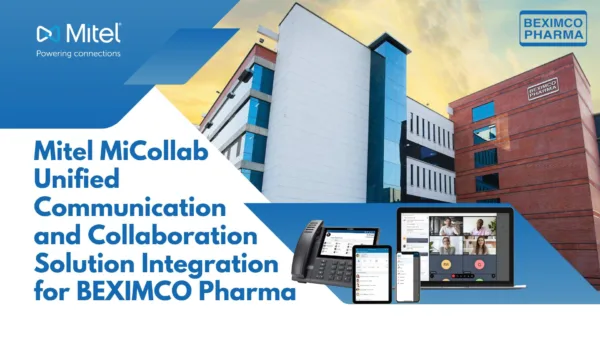 Mitel MiCollab Unified Communication and Collaboration Solution Integration with Mitel's existing MiVoice Business PBX