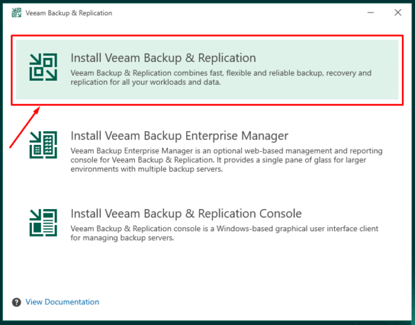 Choosing Veeam Backup & Replication Features