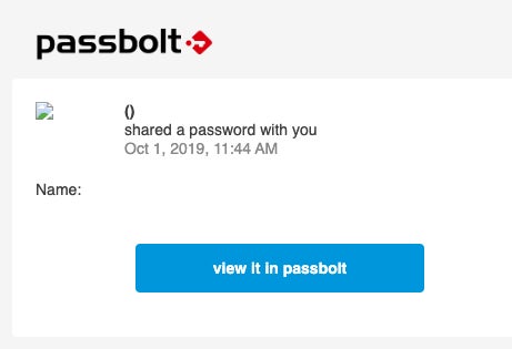 Passbolt Password Sharing.