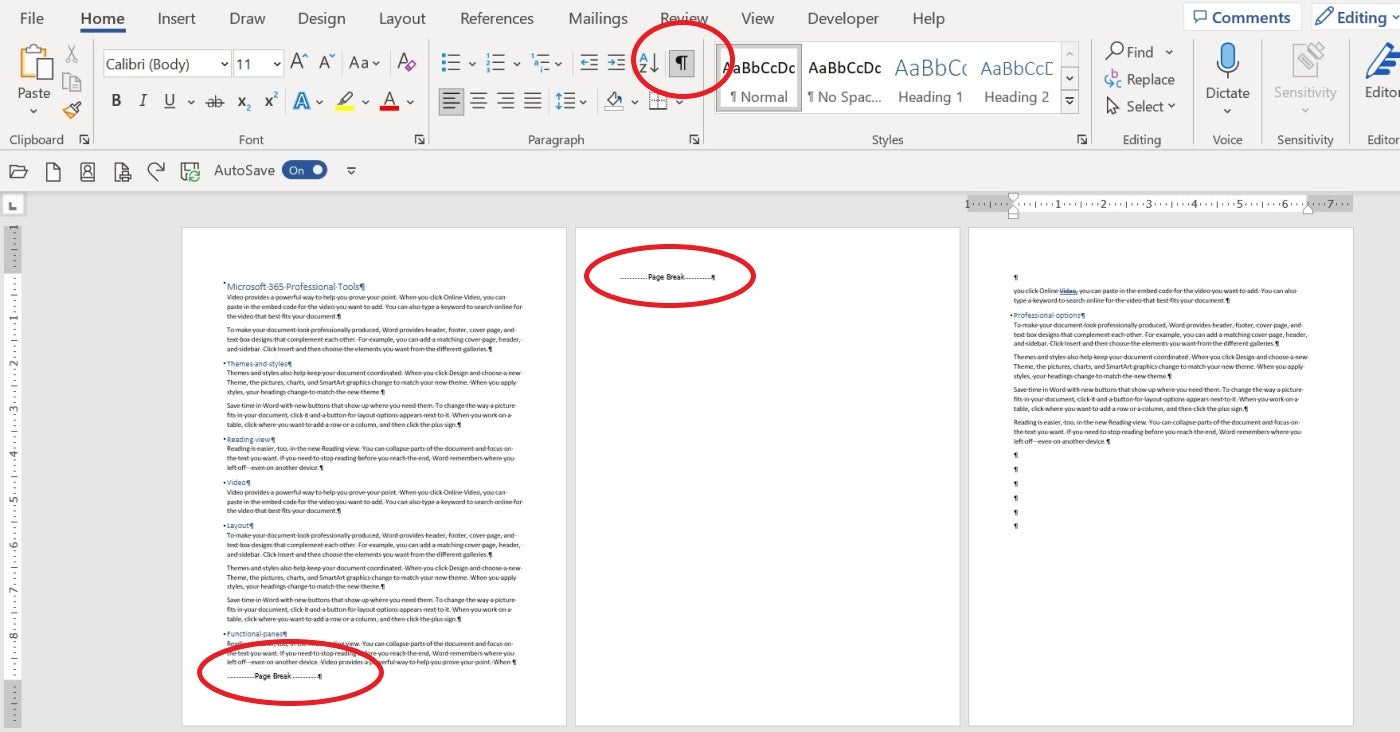 We Don’t Need the Blank Page in This Word Document.