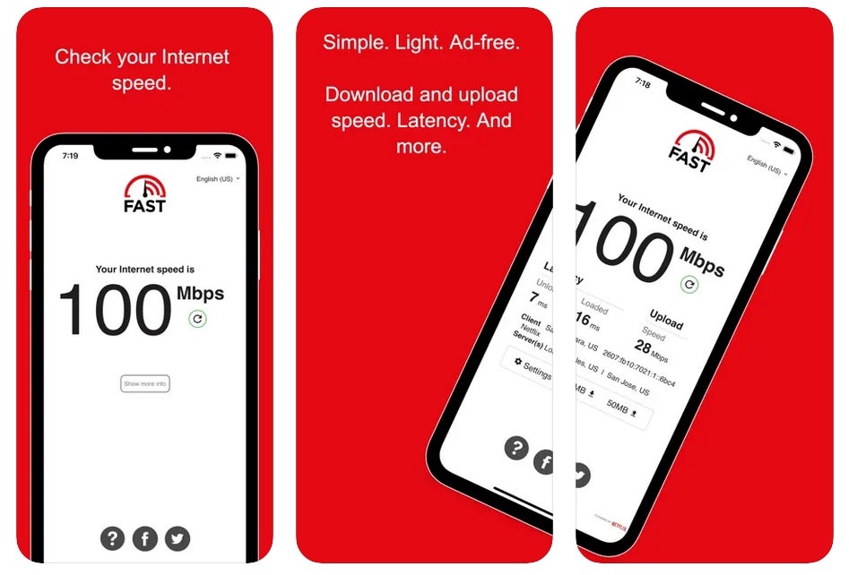 Netflix’s Fast Speed Test Offering an Ad-free Experience.