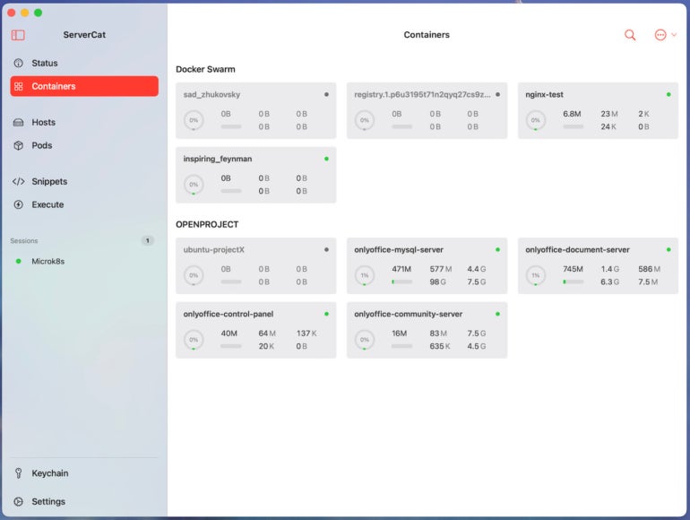 Servercat Offers a Very Clean and Simple to Use Ui.