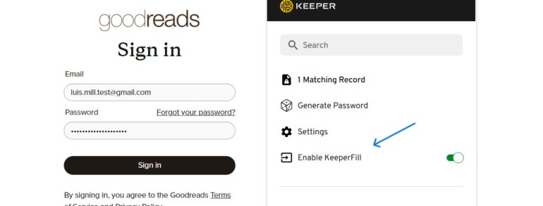 Keeperfill. 
