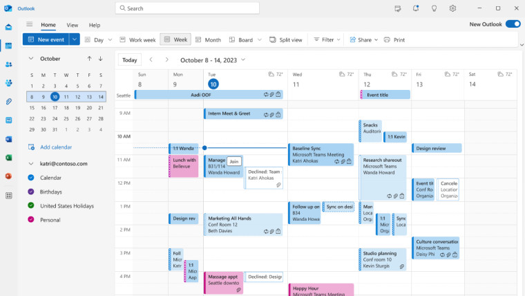 Microsoft making New Windows Outlook better with offline Calendar support
