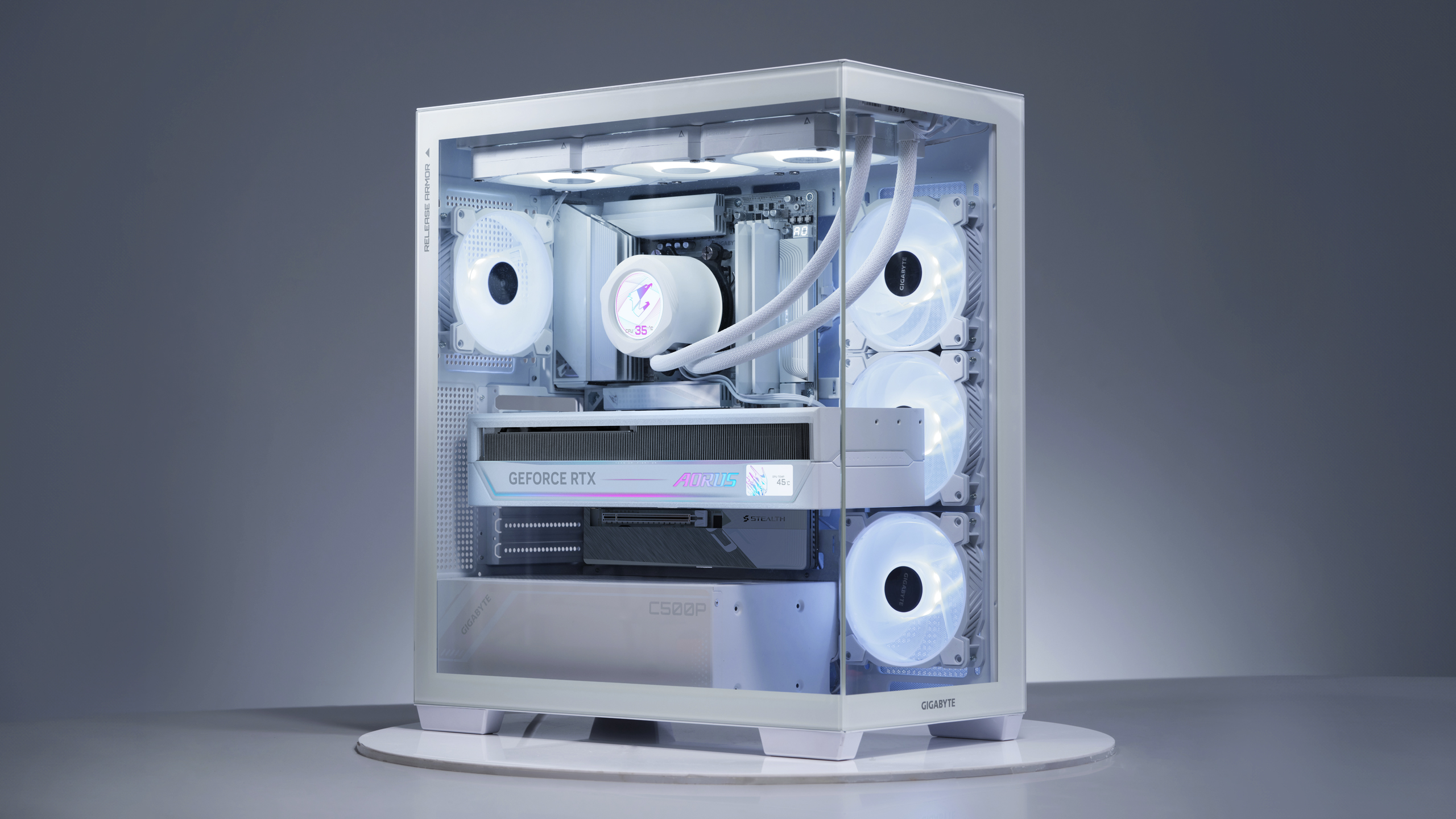 These components from GIGABYTE deliver stylish simplicity when building your next PC