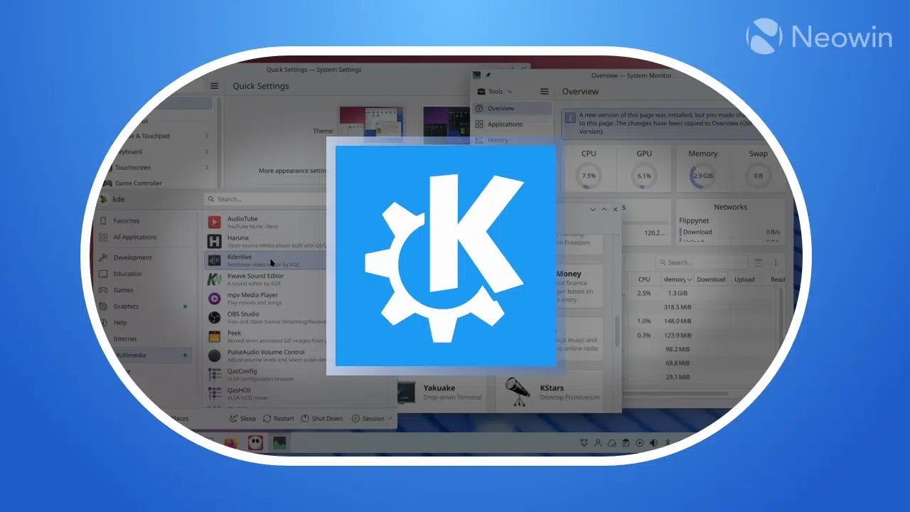 KDE is getting a "new" OOBE wizard, called KISS