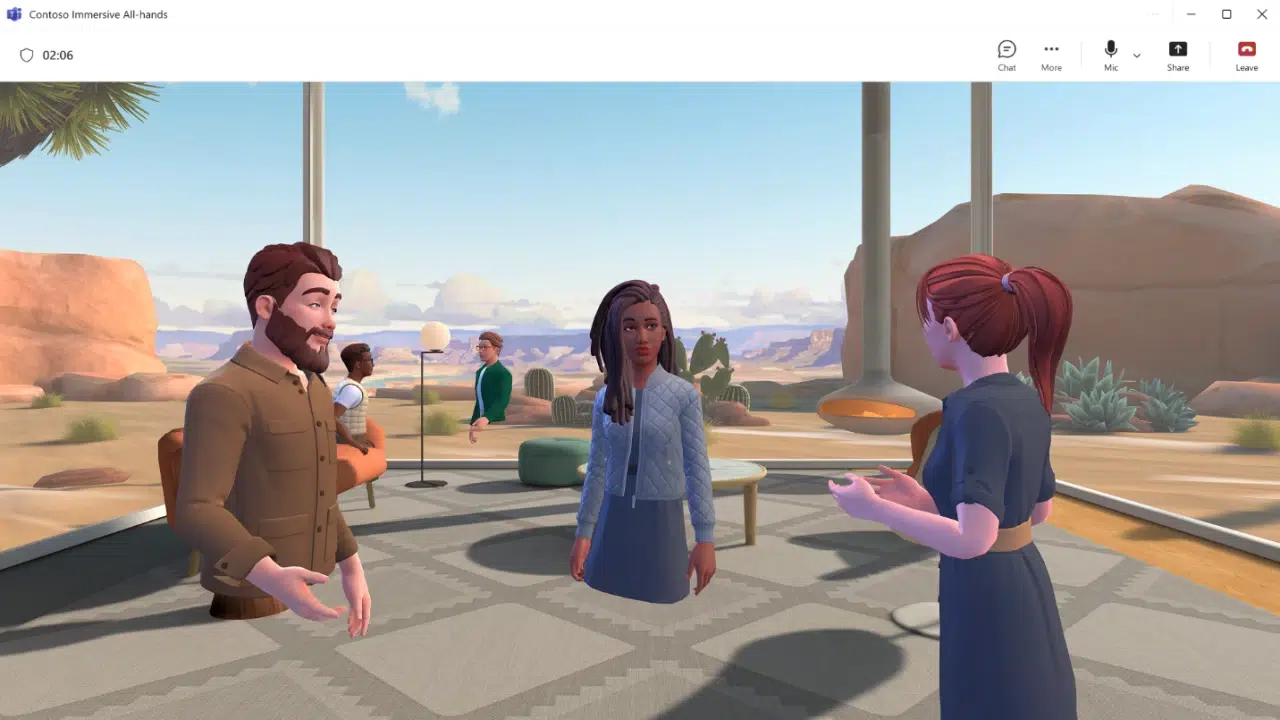 
                            Teams Immersive Sounds Like a Really Fun 3d Experience                            